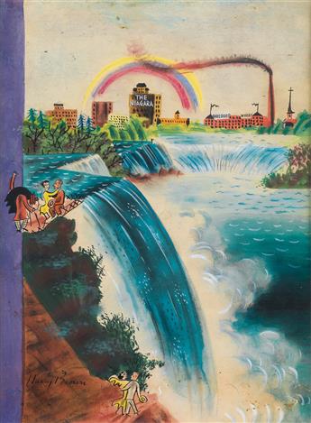 (THE NEW YORKER) HARRY BROWN. Niagara Falls.